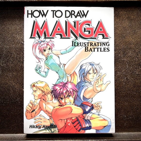 BOOK • “How to Draw Manga: Illustrating Battles” • - Picture 1 of 11
